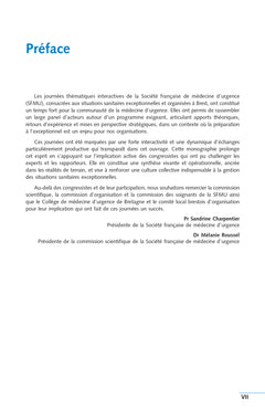 Se préparer et faire face à l'exceptionnel