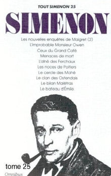 Tout Simenon, tome 25 (10 romans)