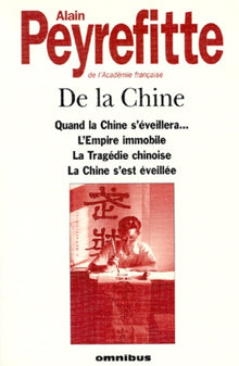 DE LA CHINE