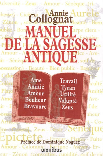 MANUEL DE LA SAGESSE ANTIQUE