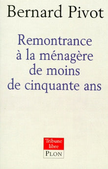 Remontrance à la ménagère de moins de 50 ans