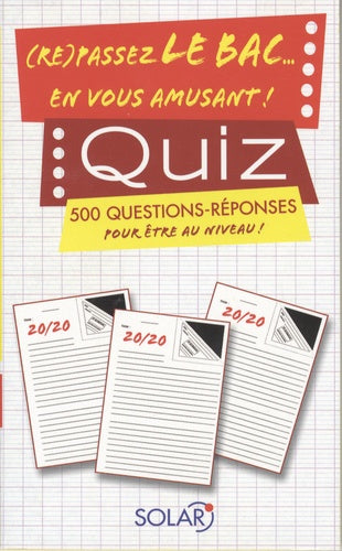 QUIZ (RE)PASSEZ BAC EN VOUS