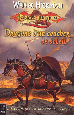dragons d'un coucher de soleil