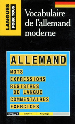 Vocabulaire de l'allemand moderne