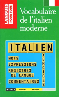 Vocabulaire de l'italien moderne