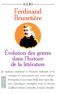 Evolution des genres dans l'histoire de la littérature