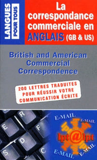 La correspondance commerciale en anglais