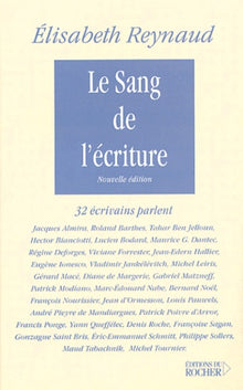 Le sang de l'écriture