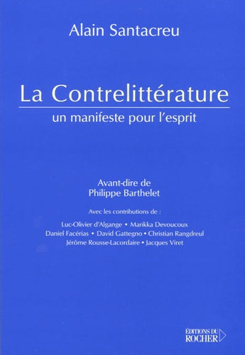 La Contrelittérature