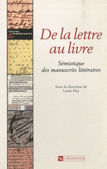 De la lettre au livre