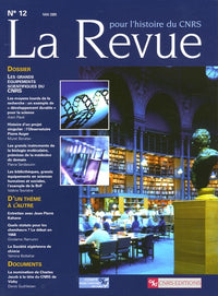 Revue pour l'histoire du CNRS - numéro 12