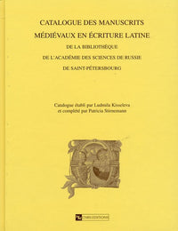 Catalogue des manuscrits médiévaux en écriture latine