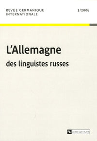 Revue Germanique Internationale 3-2006