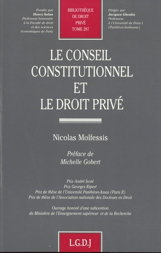 Conseil constitutionnel et droit privé