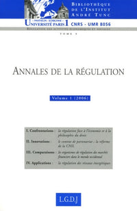 Annales de la régulation