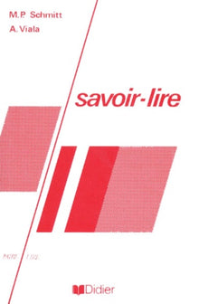 Savoir Lire - Livre