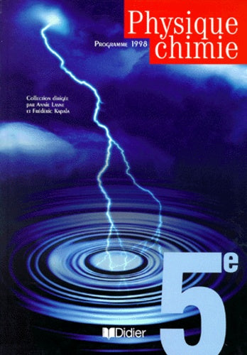 Physique chimie 5ème (livre de l'élève)