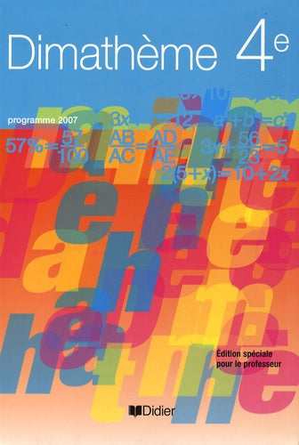 Dimathème 4e