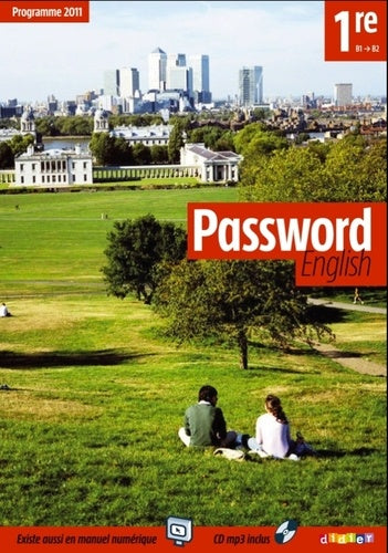 Password English 1re - Livre + CD mp3
