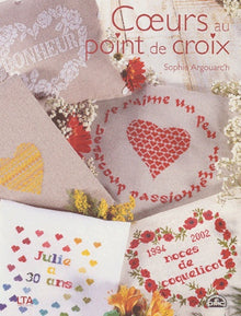 Coeurs au point de croix