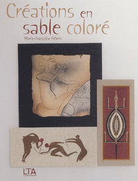 Créations en sable coloré