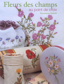 Fleurs des champs au point de croix