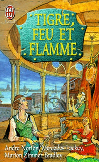 Tigre, feu et flamme