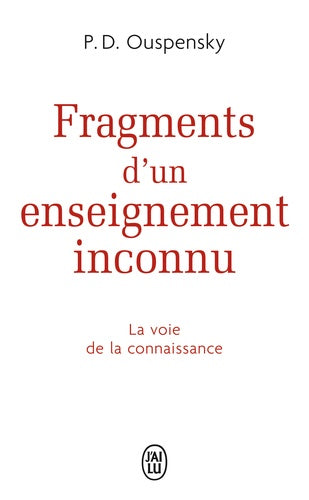 Fragment d'un enseignement inconnu