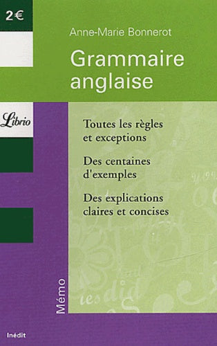 GRAMMAIRE ANGLAISE