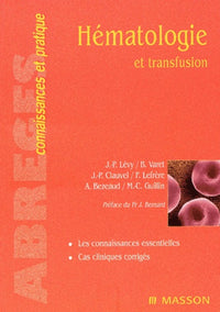 Hématologie et transfusion
