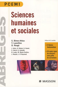 Sciences humaines et sociales