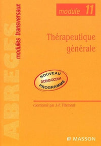 Thérapeutique générale