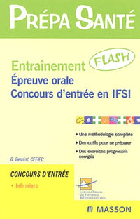 Entraînement Flash : Épreuve orale - Concours IFSI