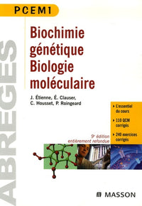 Biochimie génétique biologie moléculaire