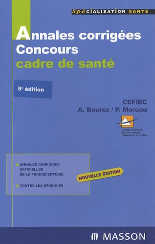 Annales corrigées concours cadre de santé 2007/2008