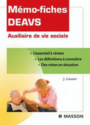 Mémo-fiches DEAVS: Auxiliaire de vie sociale