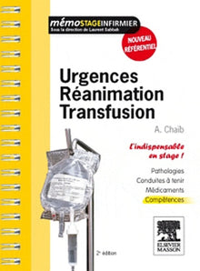 Urgences, réanimation, transfusion