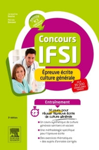 Concours IFSI épreuve écrite, culture générale
