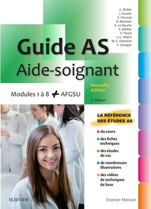 Aide-soignant: Modules 1 à 8 + AFGSU. Avec vidéos
