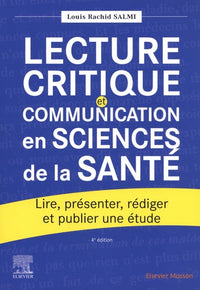 Lecture critique et communication en sciences de la santé