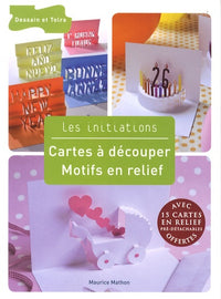 Cartes à découper: Motifs en relief