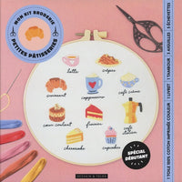 Mon kit broderie - Petites pâtisseries