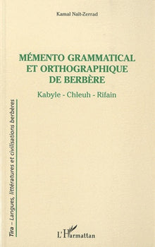 Mémento grammatical et orthographique de berbère