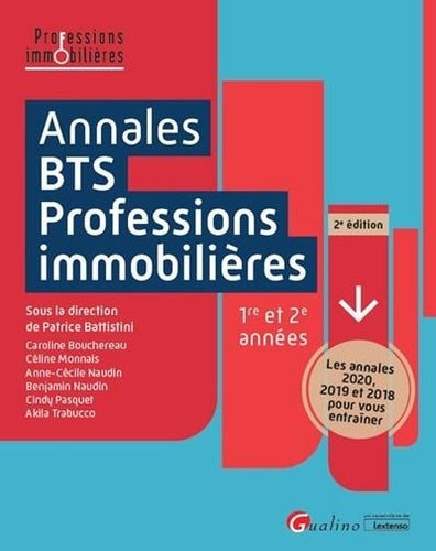 Annales BTS - Professions immobilières