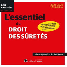 L'essentiel du droit des sûretés