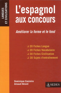 L'espagnol aux concours