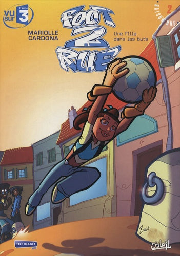 Une fille dans les buts