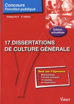 17 dissertations de culture générale