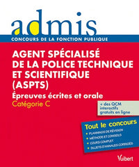 Concours Agent spécialisé de la police technique et scientifique (ASPTS)
