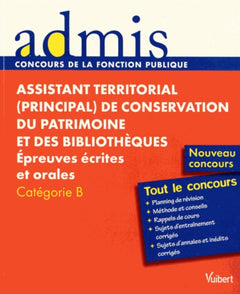 Assistant territorial de conservation du patrimoine et des bibliothèques 2016